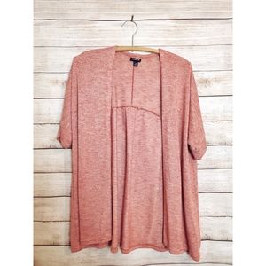 🔴 2/$25🔴 Torrid⚡Short-Sleeve Cardigan⚡Coral